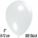 Luftballons 12 cm, Weiß, 500 Stück