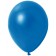 Rundballons, Latexballons Metallic in Blau, 12 cm