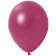 Rundballons, Latexballons Metallic in Bordeaux, 12 cm