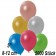 Kleine Metallic Luftballons, 8-12 cm,  Bunt gemischt, 5000 Stück
