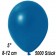 Kleine Metallic Luftballons, 8-12 cm, Dunkelblau, 5000 Stück