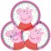 Mini-Partyteller Peppa Pig zum Peppa Wutz Kindergeburtstag