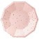 Tischdeko Mini-Pappteller in Rosa mit Sternen