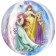 Disney Princess Orbz, großer  Luftballon aus Folie mit Helium