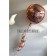 Orbz Luftballon Rosegold mit Konfetti Luftballons als Deko