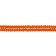4 Meter Girlande Orange