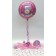 Luftballon aus Folie, Button, Konfetti und Luftschlangen