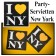 Servietten New York, Partydekoration USA