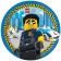 LEGO City Pappteller mit Duke Detain 