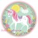 Partyteller Magical Unicorn zum Einhorn Kindergeburtstag