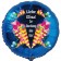 Personalisierter Luftballon mit Namen der Schülerin oder des Schülers. "Zur Einschulung alles Gute!"