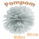 Pompom Silber