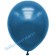 Luftballons aus Latex mit Metallicglanz in Blau