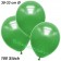 Premium Metallic Luftballons, Grün, 30-33 cm, 100 Stück