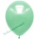 Luftballons aus Latex mit Metallicglanz in Mintgrün