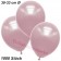 Premium Metallic Luftballons, Rosa, 30-33 cm, 1000 Stück
