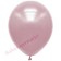 Luftballons aus Latex mit Metallicglanz in Rosa