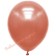 Luftballons aus Latex mit Metallicglanz in Rosegold