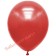 Luftballons aus Latex mit Metallicglanz in Rot