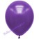 Luftballons aus Latex mit Metallicglanz in Violett