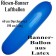 Riesen-Banner-Luftballon, Blau