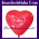 Riesen-Herzluftballon Ti amo, 1 Meter groß