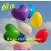 Riesen-Luftballons Herzen, 60 cm große Herz-Luftballons mit Helium-Ballongas