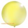Großer Rund-Luftballon, Pastell-Gelb, 100 cm