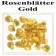 Rosenblaetter Gold 100 Stueck