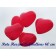 Rote Herzen Luftballons mit Helium Ballongas, 170er Herzballons