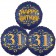 Satin Navy & Gold 31 Happy Birthday, Luftballons aus Folie zum 31. Geburtstag, inklusive Helium