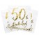 50. Geburtstag Servietten, 50th Birthday Gold