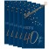 40. Geburtstag Servietten, Elegant True Blue 40