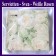 Servietten Svea - Weiße Rosen, 20 Stück, 3-lagig