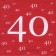 Servietten-40.Jubilaeum-Geburtstag-Jahrestag