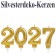 Zahlenkerzen-Set Dekoration Silvester, 2027, Silvesterparty Illumination