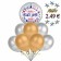 Silvester Luftballons Partyset 23
