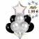 Silvester Luftballons Partyset 21