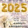 Zahlendekoration Silvester 2025 gold 86cm grosse Zahlen befüllbare Ballons aus Folie