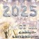 Zahlendekoration Silvester 2025 silber 86cm grosse Zahlen befüllbare Ballons aus Folie