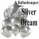 Ballon-Bouquet Silver Dream mit 11 Luftballons