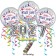 Silvester Dekorations-Set mit Ballons Frohes Neues Jahr 2027, 8 Teile