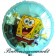 Spongebob Luftballon aus Folie inklusive Helium