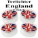 Union Jack Teelichter, England-Partydekoration