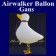 Airwalker Luftballon Gans