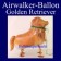 Airwalker Luftballon Golden Retriever