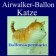 Airwalker Luftballon Katze