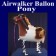 Airwalker Luftballon Pony