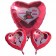 Valentinstag, Bouquet aus schwebenden Luftballons, 1