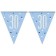 Blue & Silver Glitz 30 Wimpelgirlande zum 30. Geburtstag